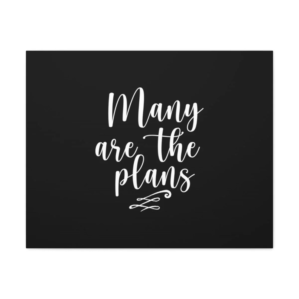 Scripture Walls Jeremiah 29:11 Many Are The Plans Christian Wall Art Bible
